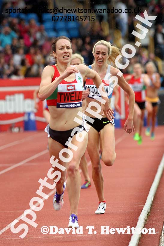 Womens 5000 metres, British Championships, Birmingham. Photo: David T. Hewitson/Sports for All Pics